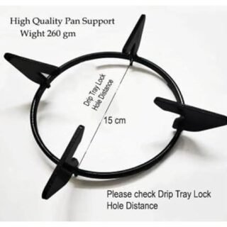 Prestige Glass Top Gas Stove Stand/Round Ring