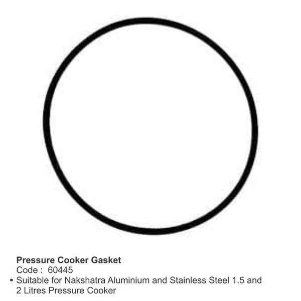 Prestige Nakshatra Inner Lid Pressure Cooker Gasket 1.5 Litres & 2 Litres - Image 3