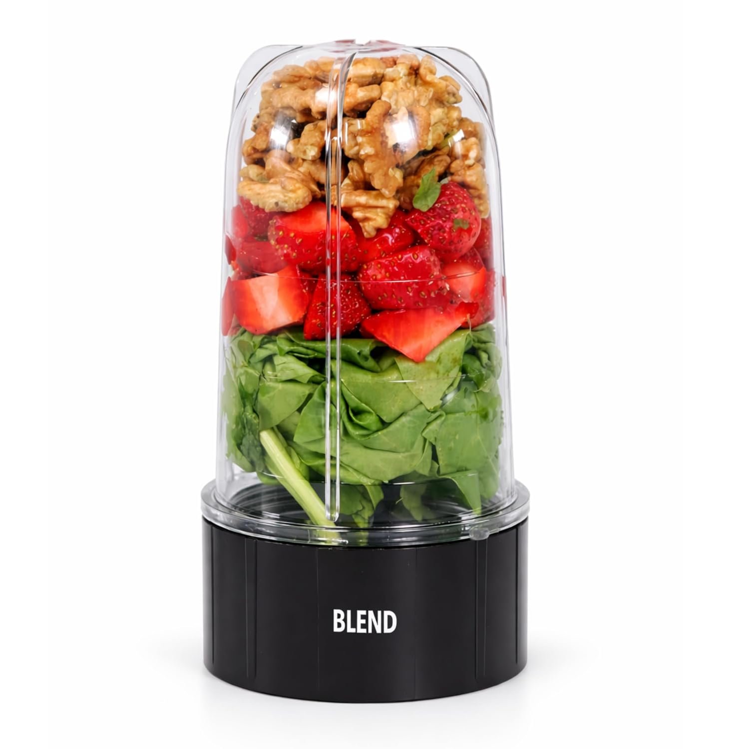 Wonderchef Nutri Blender Jar – 500 ml Clear Container with Black Base Wonderchef Nutri-Blend Mixers