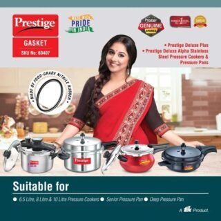 Prestige Deluxe Stainless Steel Senior Pressure Cooker Gasket 6.5L TO 10L