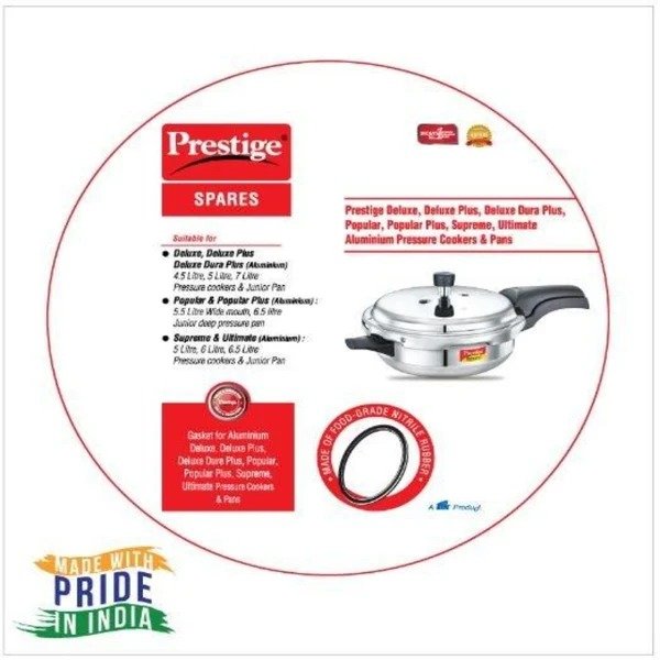 PRESTIGE ALUMINIUM 5L PRESSURE COOKER GASKET - Image 2